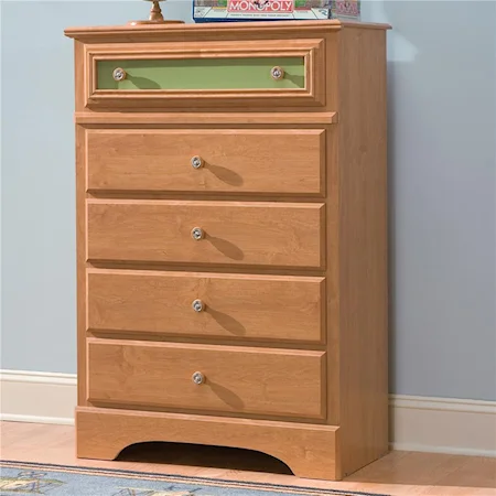 Casual and Vertical 5 Drawer Chest